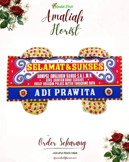Papan Bunga Ucapan Selamat Padaluyu